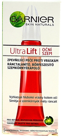 Garnier UltraLift Complete Beauty oční zpevňující krém proti vráskám