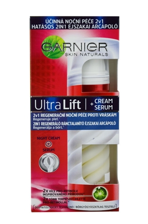 Garnier UltraLift Complete Beauty Night Cream + Serum 2 In 1