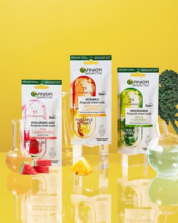 Garnier Skin Naturals Vitamin C plátýnková maska s energizujícím účinkem