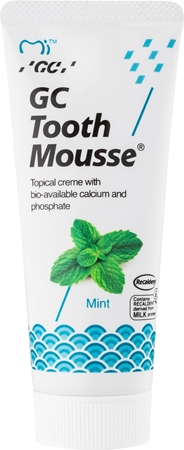 GC Tooth Mousse crème protectrice reminéralisante pour dents sensibles sans fluorure