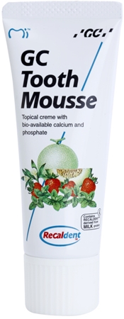 GC Tooth Mousse crème protectrice reminéralisante pour dents sensibles sans fluorure