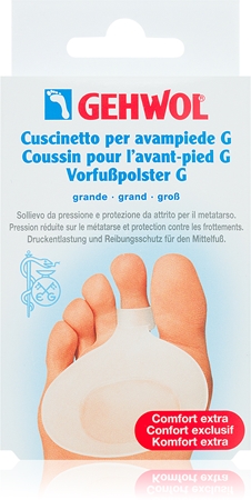 Gehwol Vorfuspolster Schutzkissen für Füssen