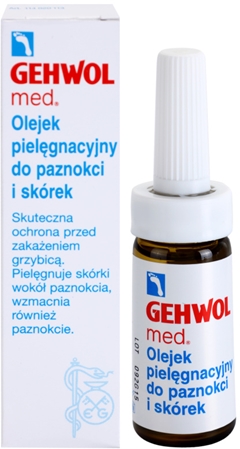 Gehwol Med huile protectrice peau et orteils contre les infections fongiques