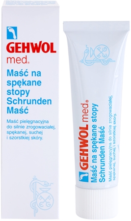 Gehwol Med pomada para os pés gretados