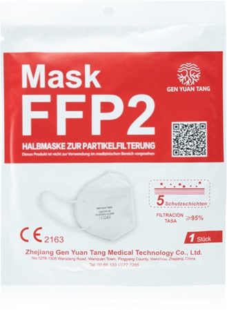 GEN YUAN TANG FQ66 Respirator FFP2 NR respirator single-use