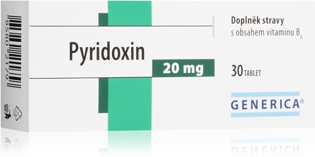 Generica Pyridoxin s obsahem vitaminu B6