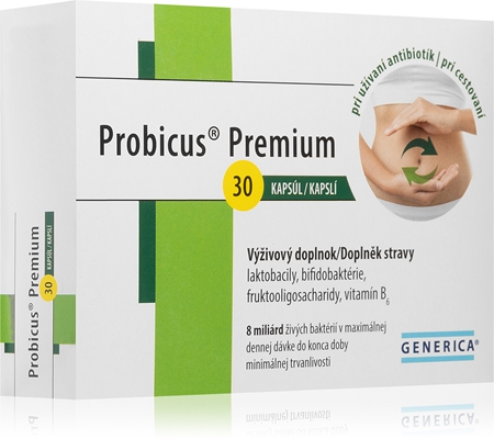 Generica Probicus Premium tobolky pro ochranu střevní mikroflóry
