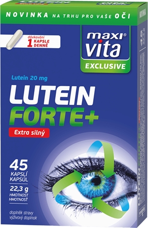 Maxi Vita Exclusive Lutein forte+ kapsuly na podporu zdravia zraku