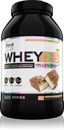 Genius Nutrition Whey-X5® proteine din zer cu enzime digestive