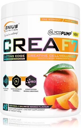 Genius Nutrition CreaF7 favorizează performanțele sportive
