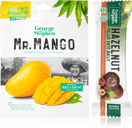 George and Stephen Mr. Mango szárított gyümölcsök