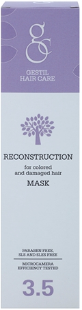 Gestil Reconstruction resurrection mask For Damaged And Colored Hair