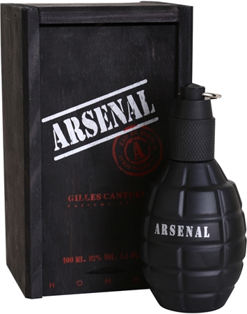 Gilles Cantuel Arsenal Black Eau de Parfum para hombre