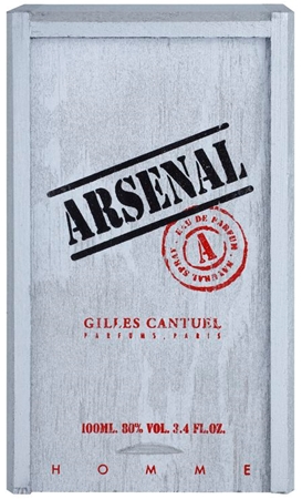 Gilles Cantuel Arsenal Platinum eau de parfum para hombre 100 ml
