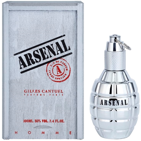 Gilles Cantuel Arsenal Platinum eau de parfum para hombre 100 ml