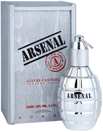 Gilles Cantuel Arsenal Platinum eau de parfum para hombre 100 ml