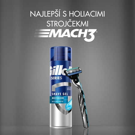 Gillette Series Moisturizing gél na holenie s hydratačným účinkom