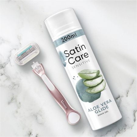 Gillette Satin Care Shaving Gel for women