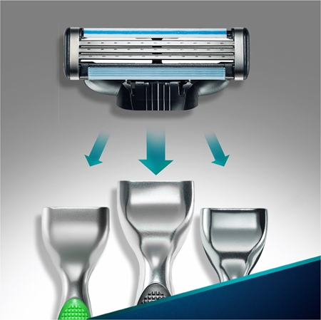 Gillette Mach3 pakaitiniai peiliukai
