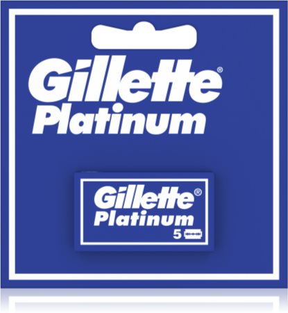 Gillette Platinum Double Edge lame de rezerva