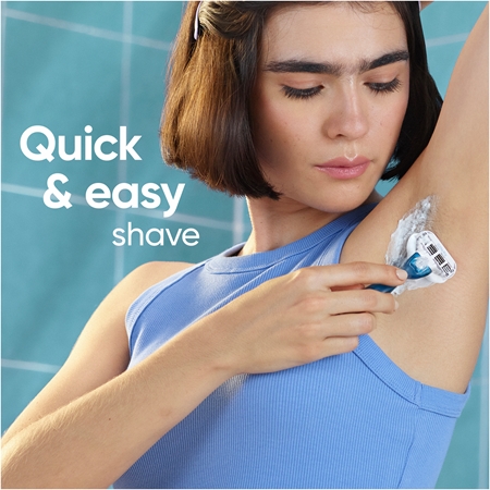 Gillette Venus Smooth razor + 2 replacement heads