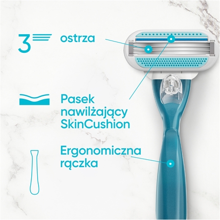Gillette Venus Smooth zapasowe ostrza
