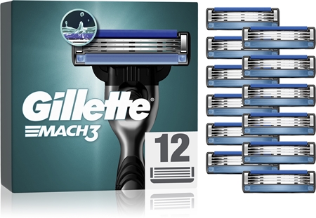 Gillette Mach3 pakaitiniai peiliukai