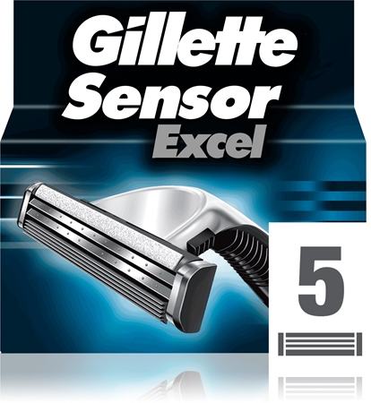 Gillette Sensor Excel náhradní břity pro muže