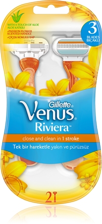 Gillette Venus Riviera rasoirs jetables