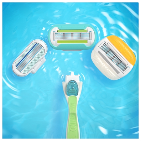 Gillette Venus Embrace Shaver + Spare Blades 1 pcs