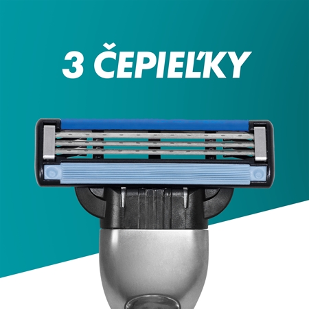 Gillette Mach3 holiaci strojček + náhradné hlavice