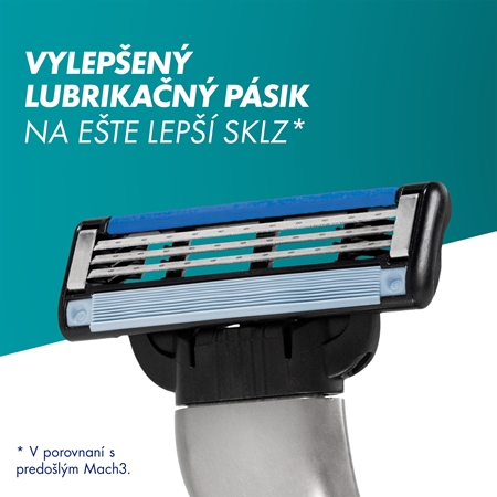 Gillette Mach3 holiaci strojček + náhradné hlavice