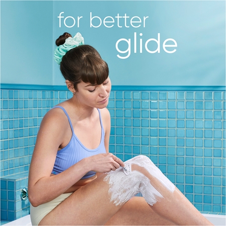 Gillette Satin Care Lavender Touch Rasiergel für Damen
