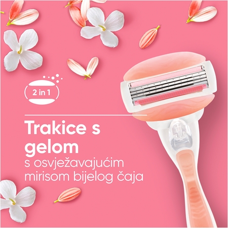 Gillette Venus ComfortGlide Spa Breeze brijač + 2 zamjenske glave