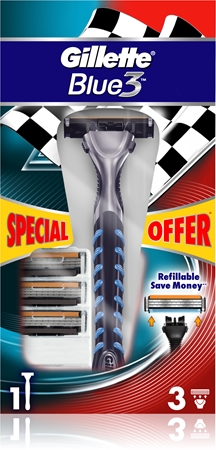 Gillette Blue 3 aparat de ras rezerva lama 3 pc