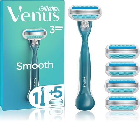 Gillette Venus Smooth brivnik + nadomestne britvice