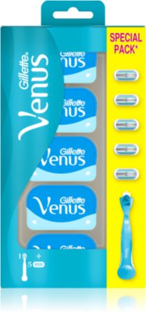 Gillette Venus Smooth rasoio + lame di ricambio 5 pz
