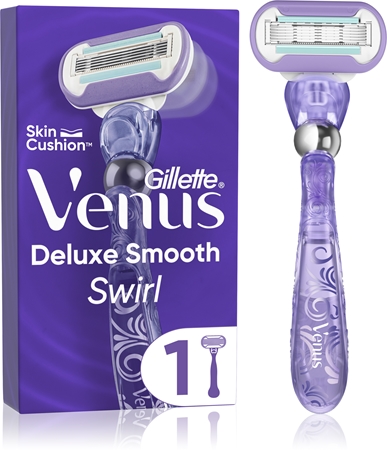 Gillette Venus Deluxe Smooth Swirl holicí strojek + náhradní břity
