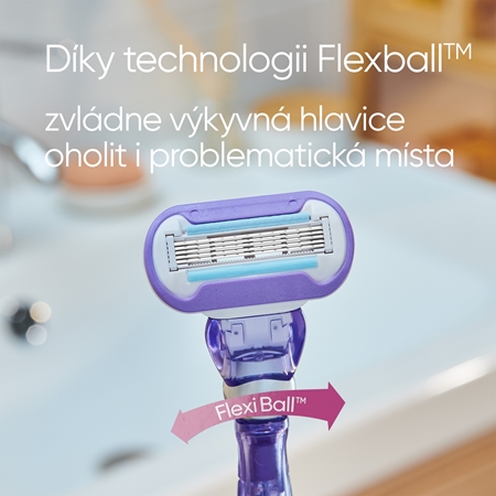 Gillette Venus Deluxe Smooth Swirl náhradní břity