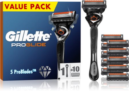 Gillette Fusion5 Proglide máquina de depilação + lâminas de reposição