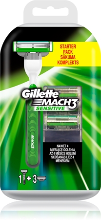Pack Rasoir Gillette Mach3 Start + 3 Lames - Neuf, Pour Rasage Confortable