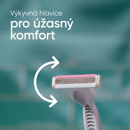 Gillette Venus Comfort Colours jednorázová holítka