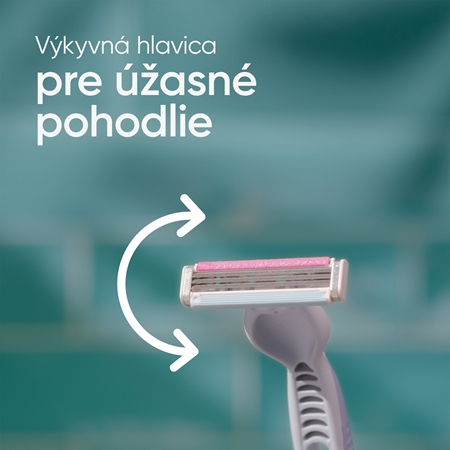 Gillette Venus Comfort Colours jednorázové holiace strojčeky
