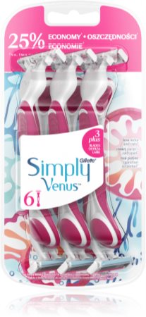 Gillette Venus Simply 3 Plus rasoirs jetables