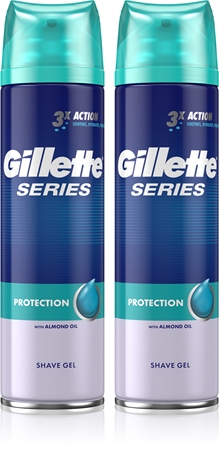 Gillette Series Protection gel na holení 3 v 1