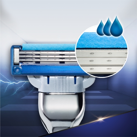 Gillette Mach3 Turbo Sminkset III. för män