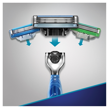 Gillette Mach3 Start maquinilla de afeitar + láminas de recambio 3 uds