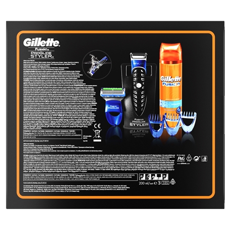 Gillette Fusion Proglide lote cosmético IX.