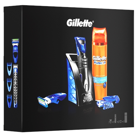 Gillette Fusion Proglide lote cosmético IX.