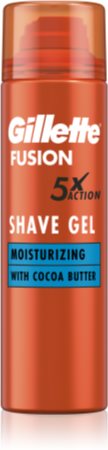 Gillette Fusion5 gel de barbear para homens